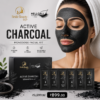 Active Charcoal Monodose Facial Kit professional detox charcoal facial treatment