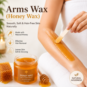 Arms Wax with Honey Wax service by Hello All Salon-at-Home for smooth and silky skin.