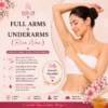 Full Arms Underarms Rica Wax service at Hello All Salon-at-Home for smooth, silky-looking skin