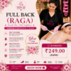 Hello All Salon at Home full back Raga body polishing treatment with deep cleansing, exfoliation, skin brightening and hydration