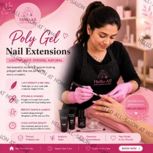 Poly Gel Nail Extensions