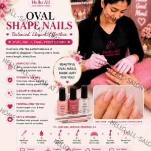 Oval Shape Nails